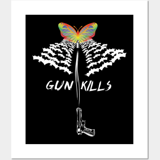 Gun kills Posters and Art